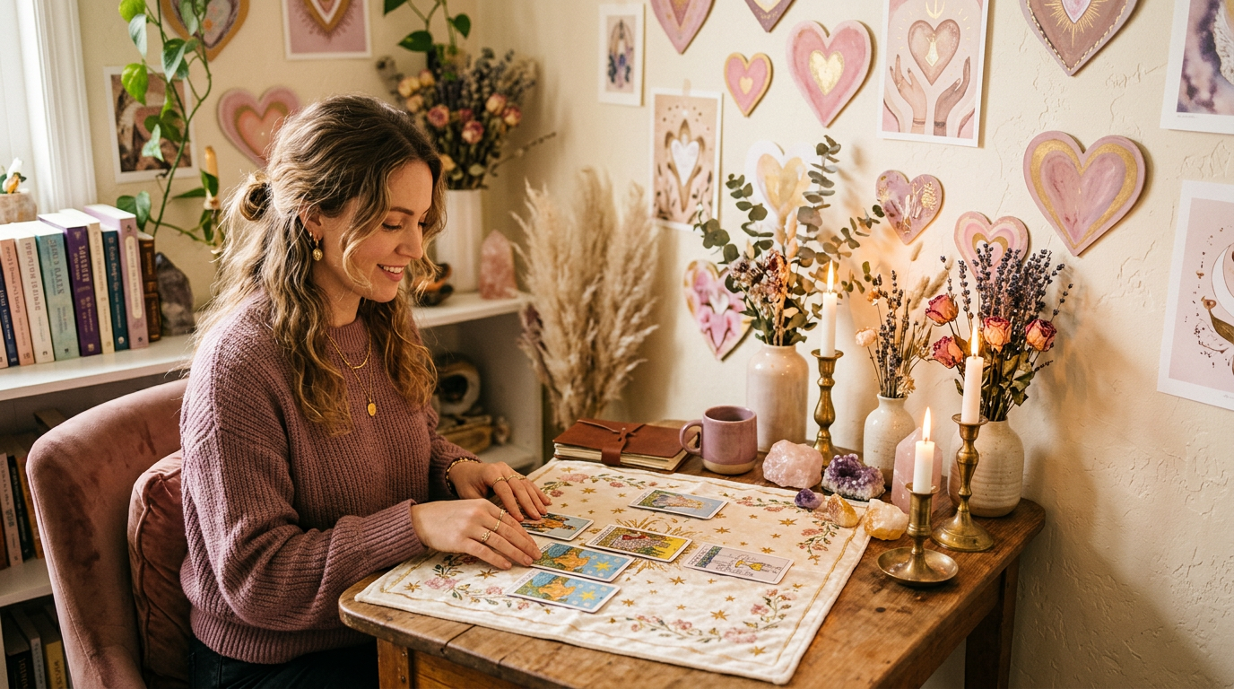 Heart to Heart 111 tarot studio in Coopersburg